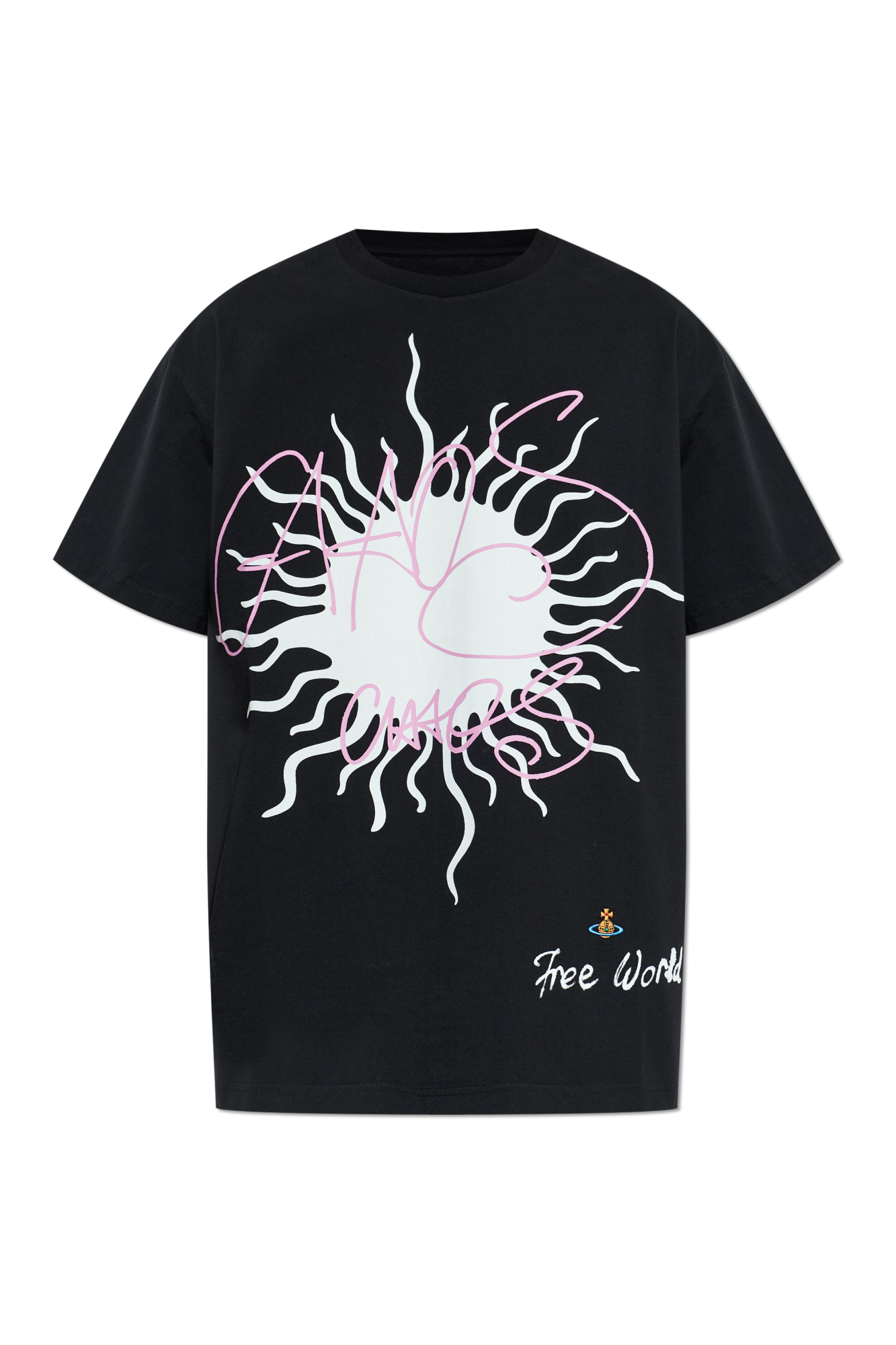 Black T-shirt with print Vivienne Westwood - Vitkac Canada